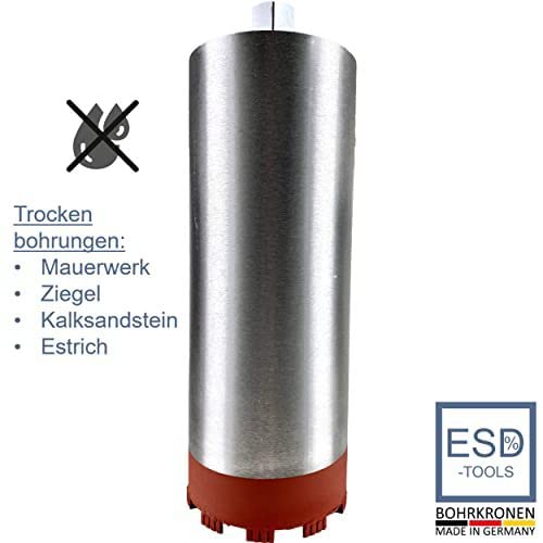 Kernbohrer ESD TOOLS Diamantbohrkrone mit Turbosegment