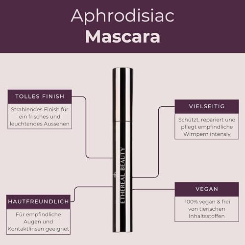 Veganer Mascara ETHEREAL BEAUTY Aphrodisiac Mascara, 7 ml