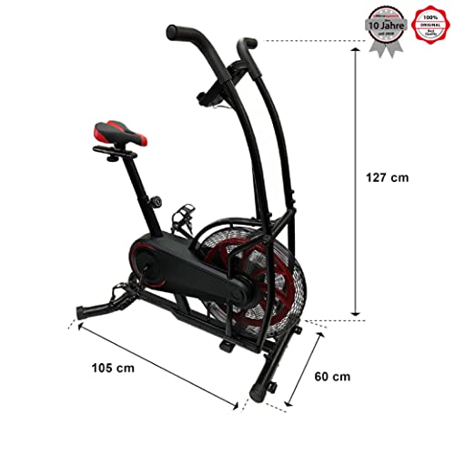 Air Bike Ultrasport, Fahrrad-, Luftwiderstand, für Power-Training