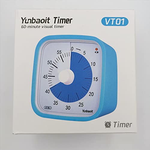 Kurzzeitwecker Yunbaoit Visueller Timer, Verbesserter 60 Minuten