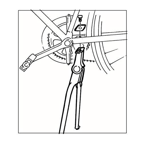 Zweibein-Fahrradständer Fischer Zweibeinständer Jumbo