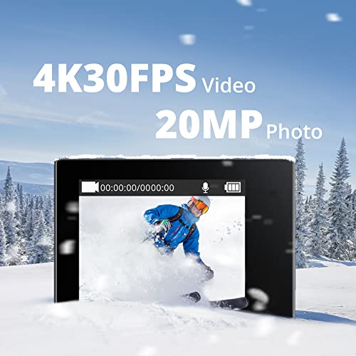 Unterwasserkamera AKASO Action Cam 4K 20MP WiFi 40M Ultra HD