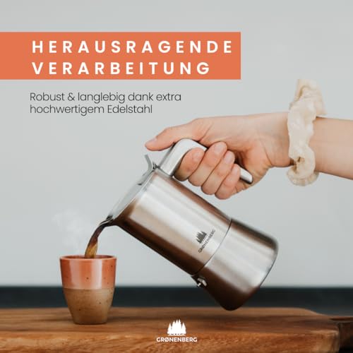 Espressokocher-Induktion Groenenberg Espressokocher