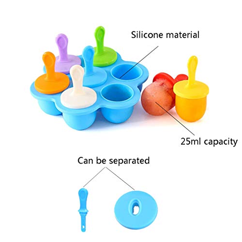 Eis-am-Stiel-Formen O-Kinee Eisformen Silikon, Eisformen Kinder