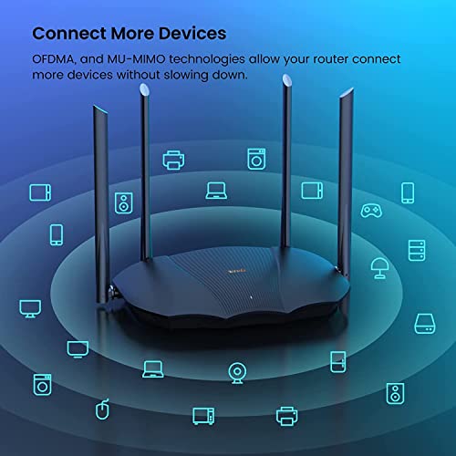 WiFi-6-Router Tenda RX9 Pro Wi-Fi 6 WLAN Router, AX3000