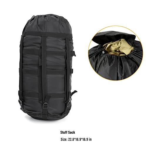 Outdoor-Schlafsack MT Mumienschlafsack Militär Modular