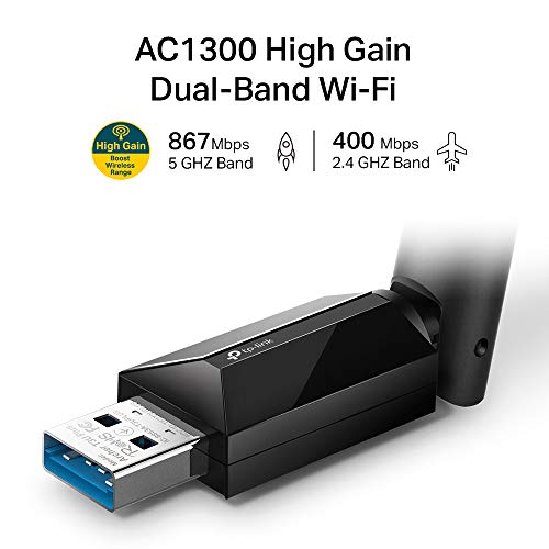 WLAN-Stick TP-Link Archer T3U Plus AC1300 High Gain USB WLAN Stick