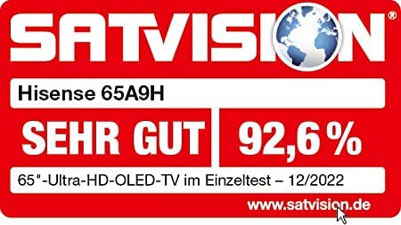 OLED 65 Zoll Hisense 65A9H OLED 164cm (65 Zoll) Fernseher