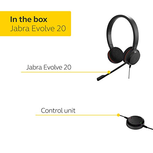 Jabra-Headset Jabra Evolve 20 UC Stereo Headset