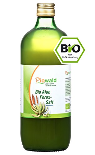 Aloe-Vera-Saft Piowald BIO Aloe Ferox Saft, 1 Liter