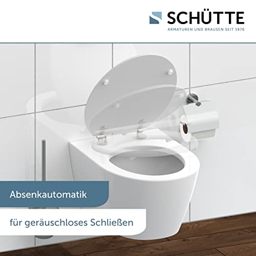 WC-Sitz mit Absenkautomatik Schütte SCHÜTTE aus Holz