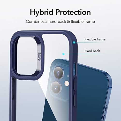 iPhone-12-Hülle ESR 6,1 Zoll Basic PC case Blue Clear
