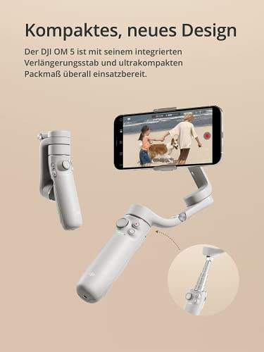 DJI-Gimbal DJI OM 5 Gimbal Smartphone, 3-Achsen Stabilizer