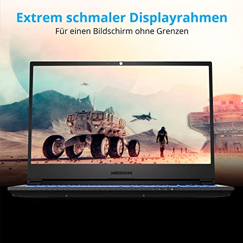 Laptop MEDION ERAZER Crawler E25 39,6 cm (15,6 Zoll) Full HD Gaming