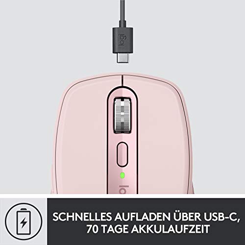 USB-C-Maus Logitech MX Anywhere 3 kompakt, leistungsstark