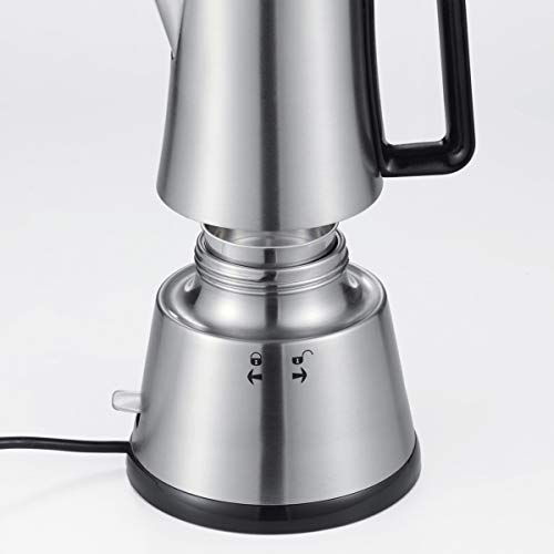 Espressokocher Cloer 5928 Moka Maker, elektrisch, 3-6 Tassen