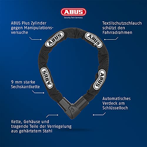 Abus-Kettenschloss ABUS Kettenschloss Citychain 1010/110