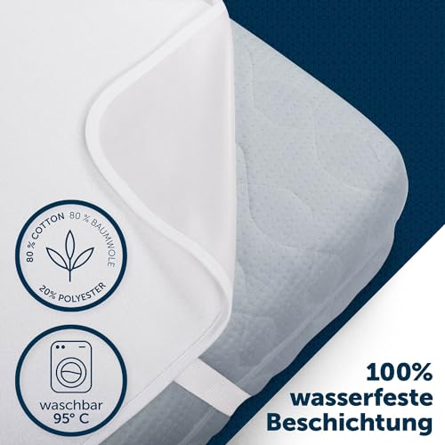 Matratzenschoner Blumtal Wasserdichter 60×120 – Oeko-Tex