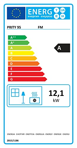 Dauerbrandofen BALKAN ENERGY mit Backofen Prity FM 12kW