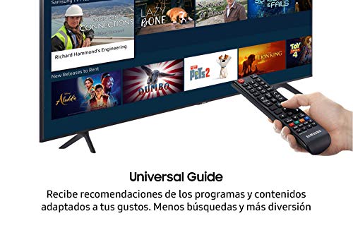 Großer Fernseher Samsung 4K Crystal UHD 2020, Smart TV