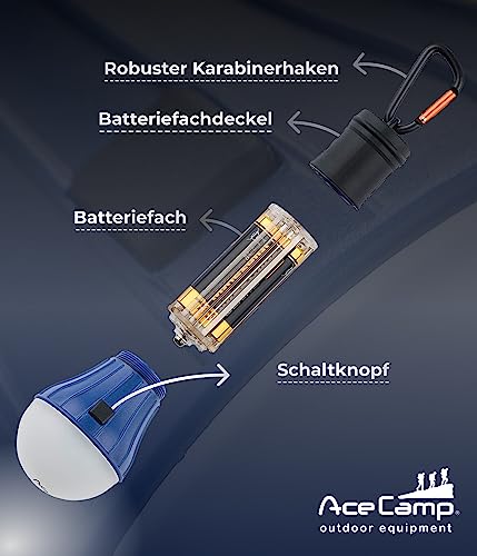 Zeltlampe AceCamp ® Led Campinglampe Batteriebetrieben