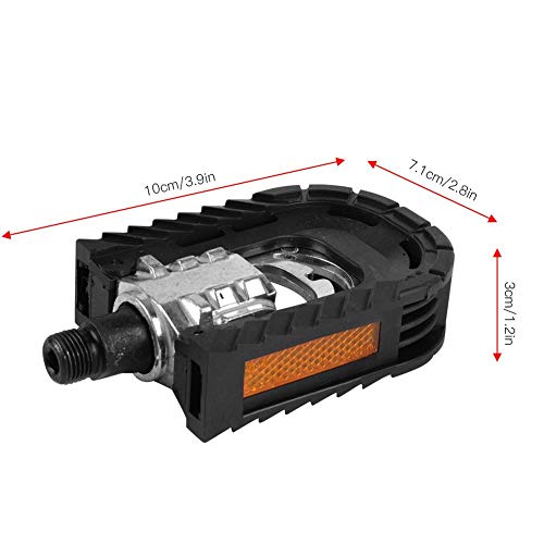 Klapppedale Nikou Fahrradpedale, 1 Paar Fahrrad Faltbare Pedale