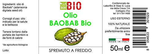 Baobab-Öl Laborbio Bio Baobab Kalt Gedrückt Öl 50 ml