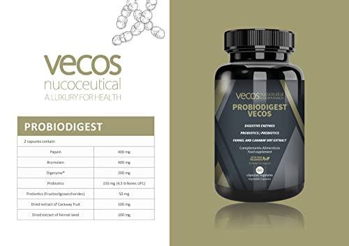 Verdauungsenzyme VECOS NUCOCEUTICAL A LUXURY FOR HEALTH