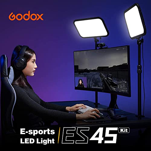 Streaming-Licht GODOX ES45 Key Light, LED-Beleuchtung 56W