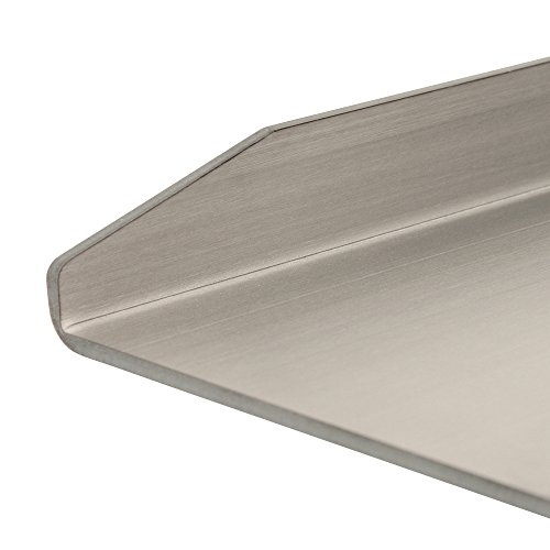 Plancha-Grillplatte BBQ-Toro Edelstahl Grillplatte | 30 x 40 cm | BBQ