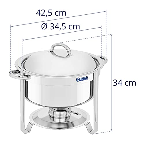 Chafing Dish Royal Catering RCCD-9-120 rund 7,6 L