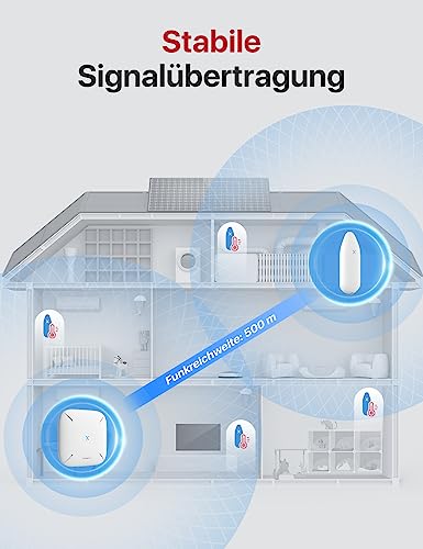 Feuchtigkeitsmessgerät X-Sense WLAN Hygrometer Thermometer