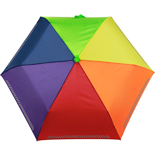 Taschenschirm iX-brella Mini Kinderschirm Safety Reflex extra leicht