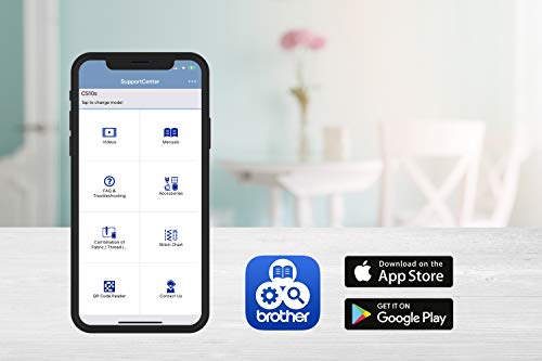 Nähmaschine Brother CS10s Classic (40 Stiche) – Computer