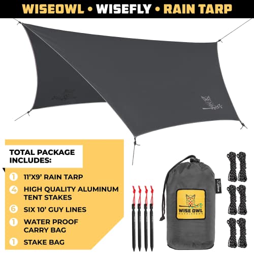 Tarp Wise Owl Outfitters Camping, wasserdicht, Regenfliegenplane