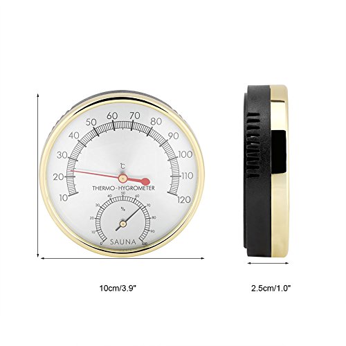 Sauna-Thermometer Haofy Sauna Thermometer Hygrometer