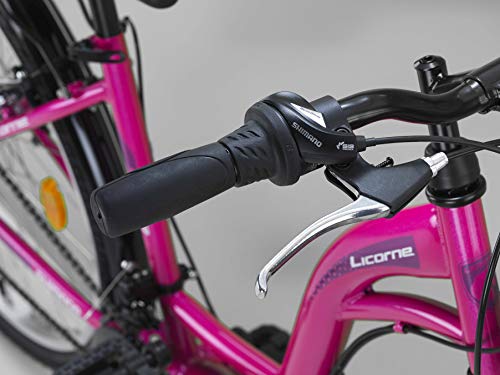 26-Zoll-Jugendfahrrad Licorne Bike Stella Premium City Bike