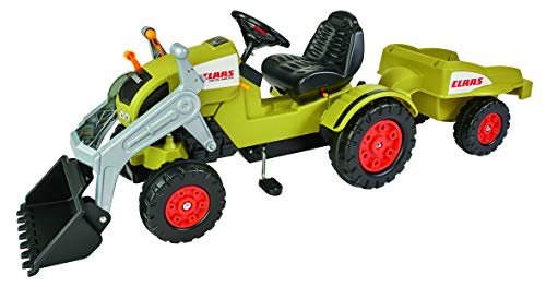 Trettraktor mit Anhänger BIG Spielwarenfabrik BIG – Claas Celtis