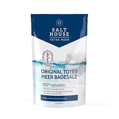 Badesalz Salthouse ® Original Totes Meer Therapie PUR 8er-Pack