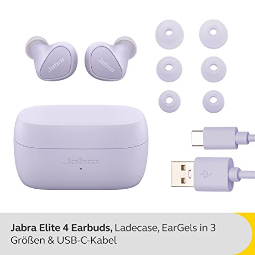 Wasserdichte Kopfhörer Jabra Elite 4 schnurlose In-Ear-Kopfhörer