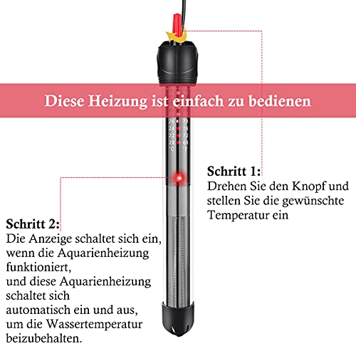 Aquarium-Heizung FEDOUR Aquarium Heizung, 50W 100W 300W