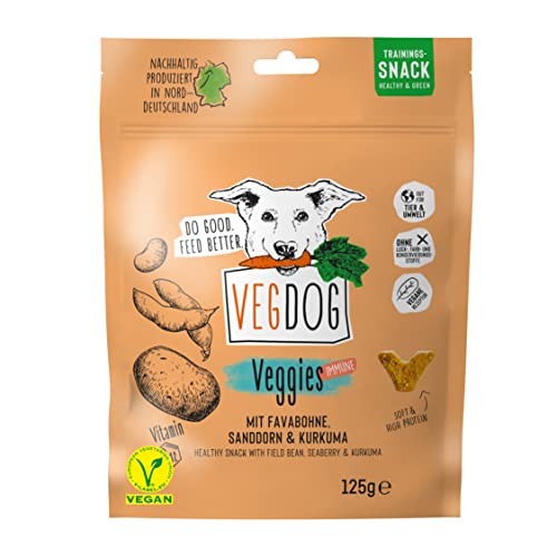 Veganes Hundefutter VEGDOG VEGGIES immune Veganer Snack