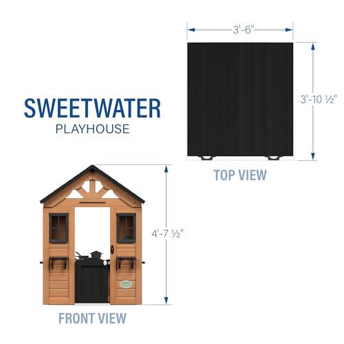 Spielhaus Backyard Discovery Sweetwater aus Holz, Outdoor