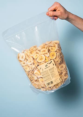 Bananenchips KoRo, 1 kg Vorteilspack, ohne Zuckerzusatz