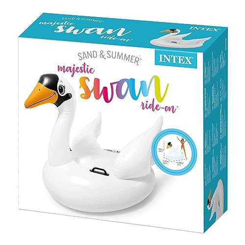 Schwimmtiere Intex 57557 Swan Island aufblasbarer Schwan