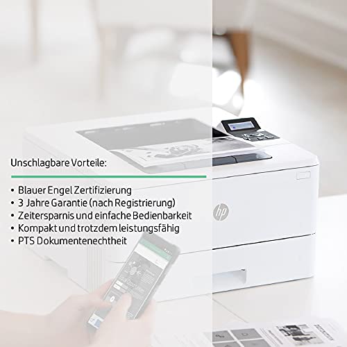 Schwarz-Weiß-Laserdrucker HP LaserJet Pro M404dn, Monochrom