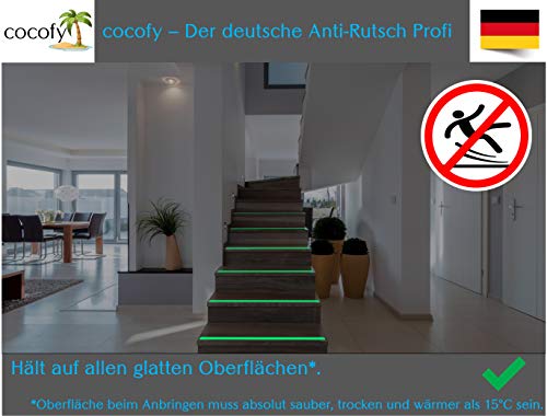 Antirutschstreifen Treppe cocofy Fluoreszierende Anti Rutsch