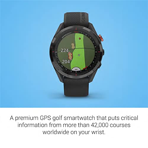 Golfuhr Garmin Approach S62 Smartwatch Golf, schwarz