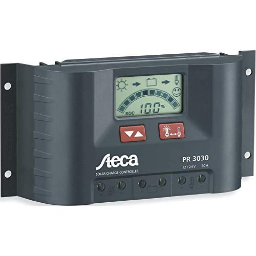 Solarladeregler STECA PR3030 3030 mit LCD Display, Lastausgang