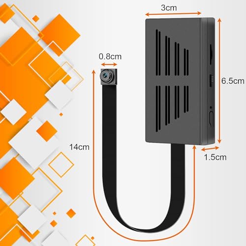 Spionagekamera Mr.ing Mini Kameras,1080P klein, Überwachung